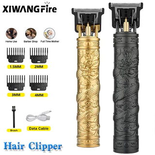 XIWANGFIRE T9 Máquina De Corte De Cabelo Profissional Aparador Elétrico Sem Fio Com Display Digital Homem Barbeador De Barba Para