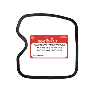 5 Guarnição Junta Tampa Válvula (Maior) Titan 150 / 125 Kit