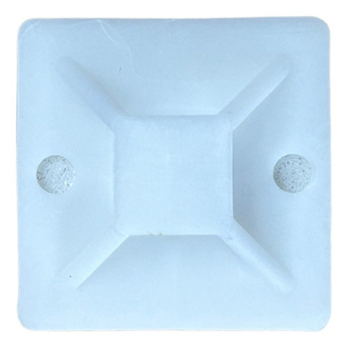 Fixador De Cabos 100un 30x30mm Abraçadeira Para Organização