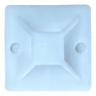 Fixador De Cabos 100un 30x30mm Abraçadeira Para Organização