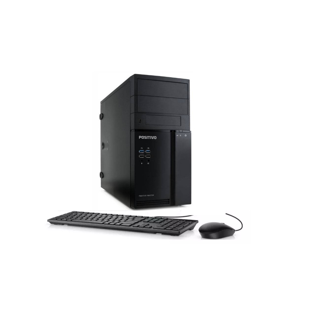 Cpu Desktop Desk Positivo D60 I5 4A Armz. 240GB SSD Mem. Ram 8GB ...