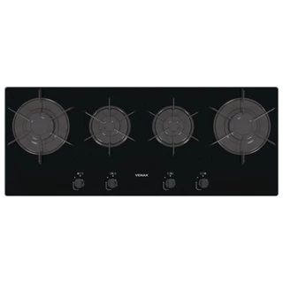Cooktop Linear Venax Arena 4 Bocas Preto Bivolt