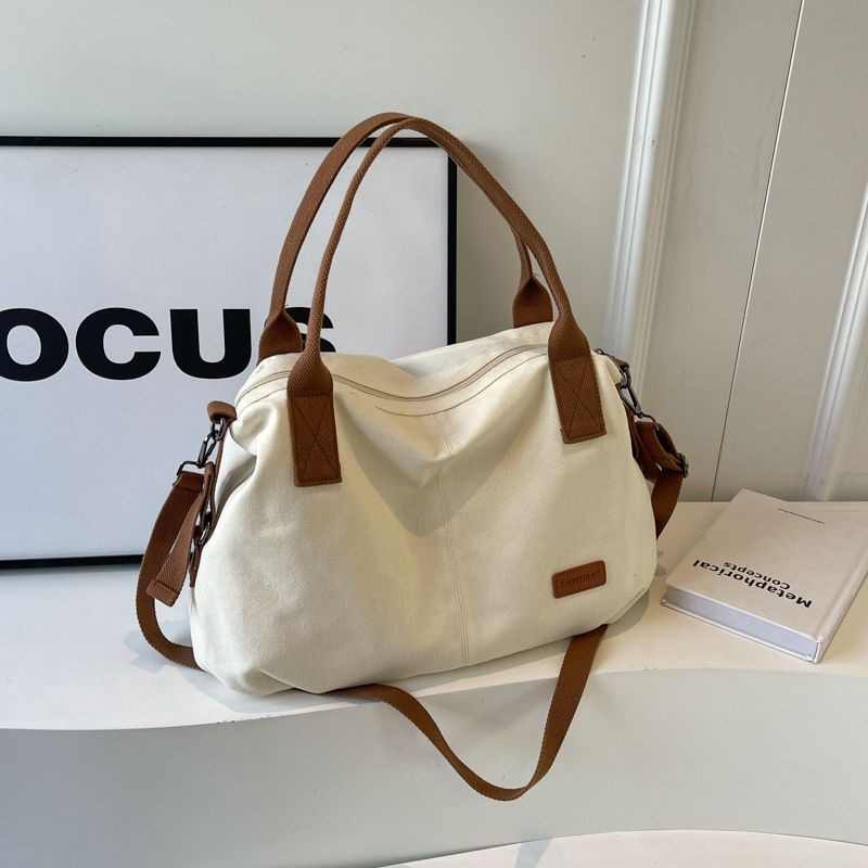 Bolsa De Lona Feminina De Grande Capacidade , Elegante , Moderna , De ...