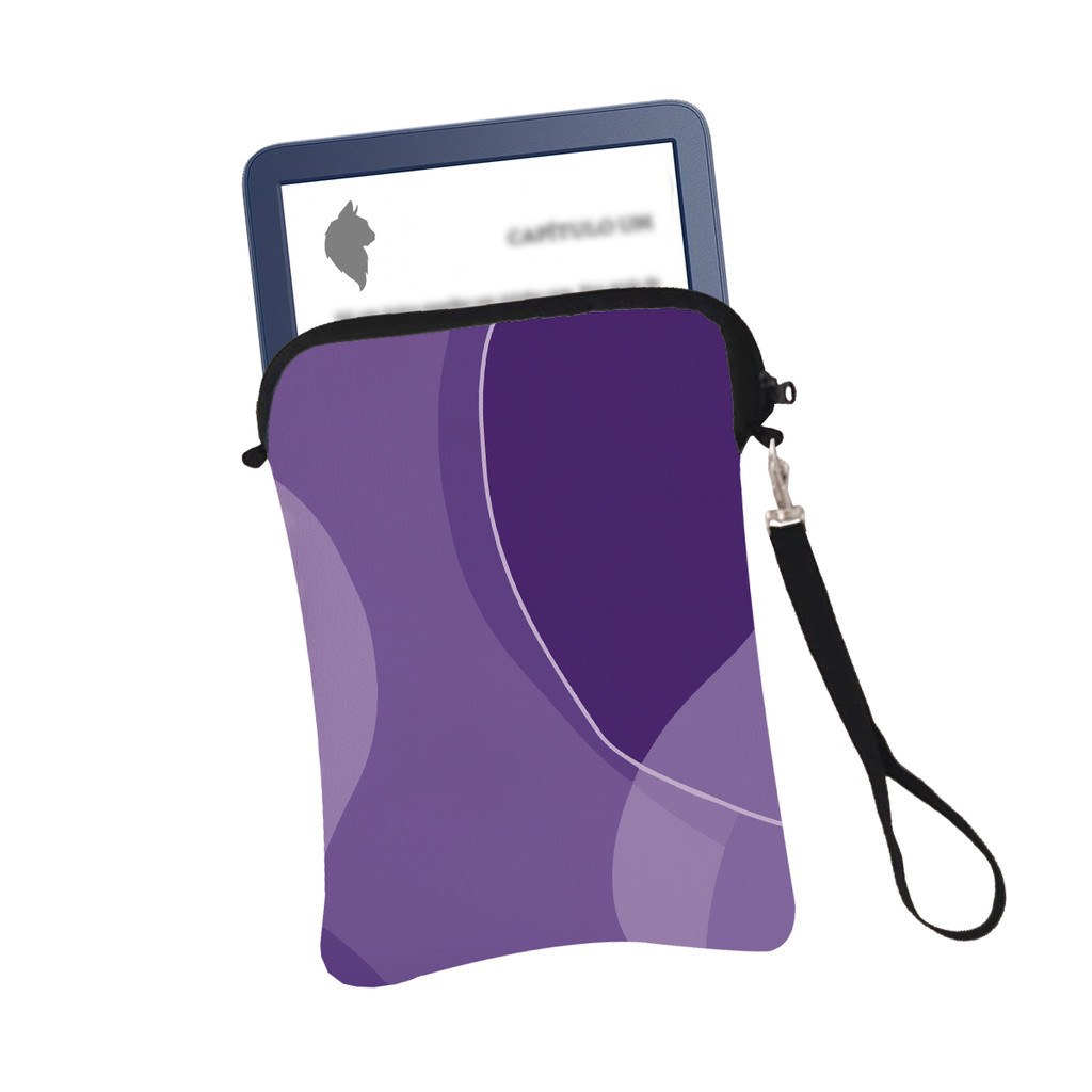 Case Capa para Kindle Curvas Linha Roxo Lilas | Shopee Brasil