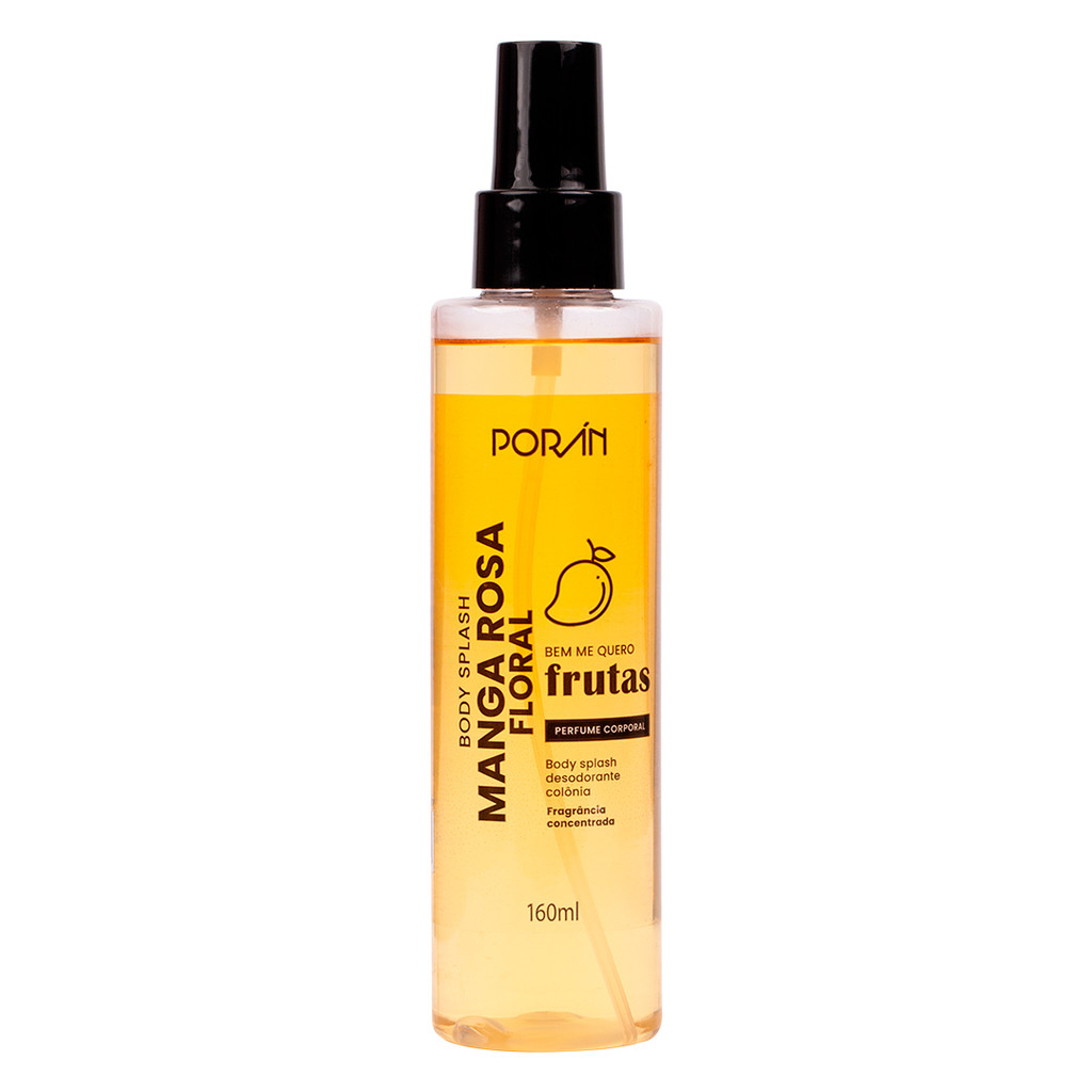 Body Splah Manga Rosa Floral 160ml Poran | Shopee Brasil