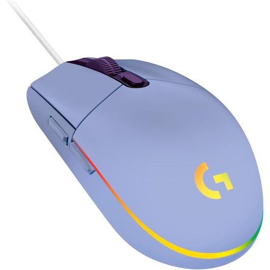 Mouse Logitech G203 RGB Lightsync 910-005852 Roxo | Shopee Brasil