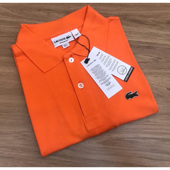 Camisa Polo Lacoste Alta Qualidade 100% Algodão 30.1 Queima De Estoque - Garanta a Sua Promoção