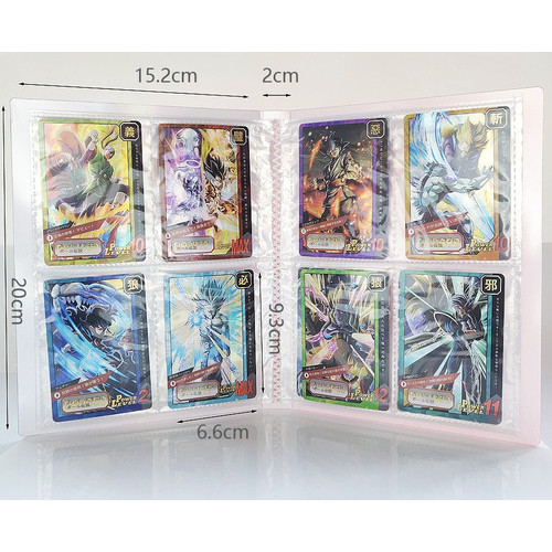 Álbum Oficial Dragon Ball Z Porta 240 Cartas Cards Dbz Álbum Oficial Dragon Ball Z Porta 240 Cartas Cards Dbz