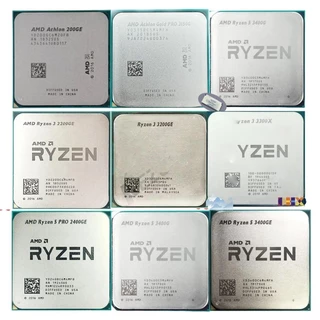 Processador Amd CPU Ryzen 5 3400G/3400GE/PRO 2400GE R3 2200GE/3200GE/3300X Athlon 200GE/3150G
