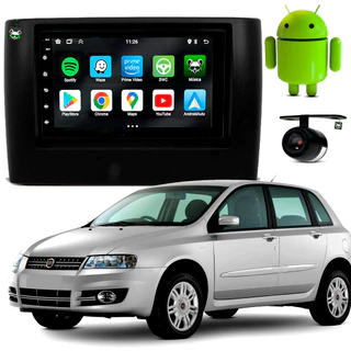 Kit Central Multimidia Android 7 Polegadas Stilo 2003 2004 2005 2006 2007 2008 2009 2010 2011 2012