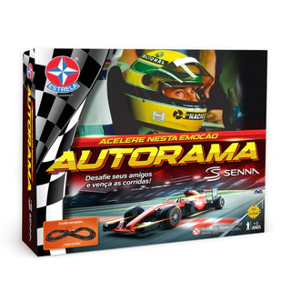 Autorama Ayrton Senna - Brinquedos Estrela