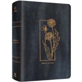 Bíblia Sagrada Mulheres | Viviane Martinello | NVT | Espaço para Anotações | Floral Grafite em Oferta na Shopee