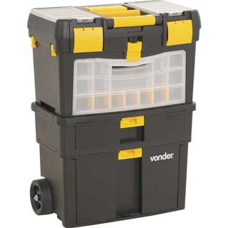 Caixa Ferramentas Com Rodas 46x26x62Cm CRV0100 Vonder