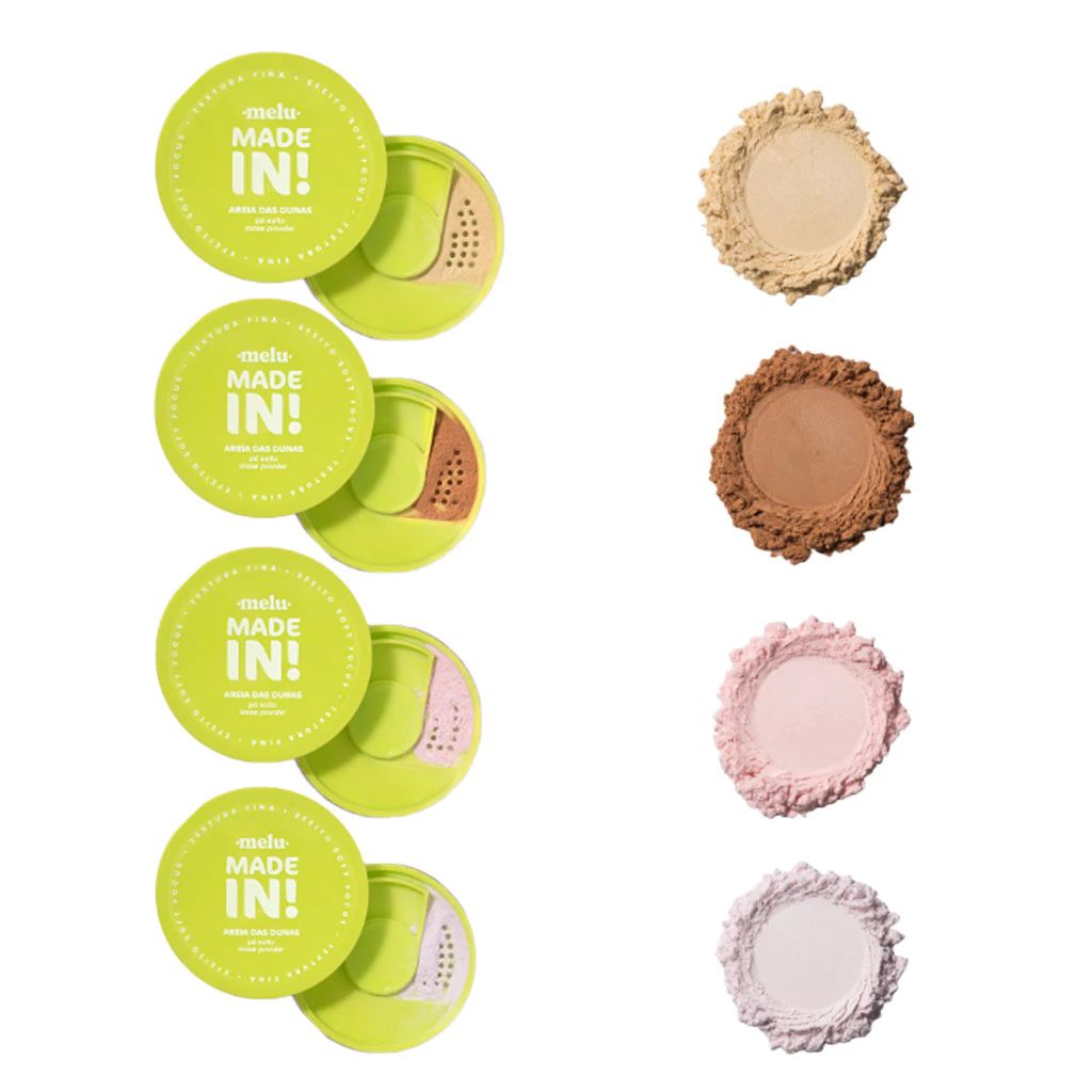 Pó Solto Melu Ruby Rose Areia Das Dunas Made In Rr-M404