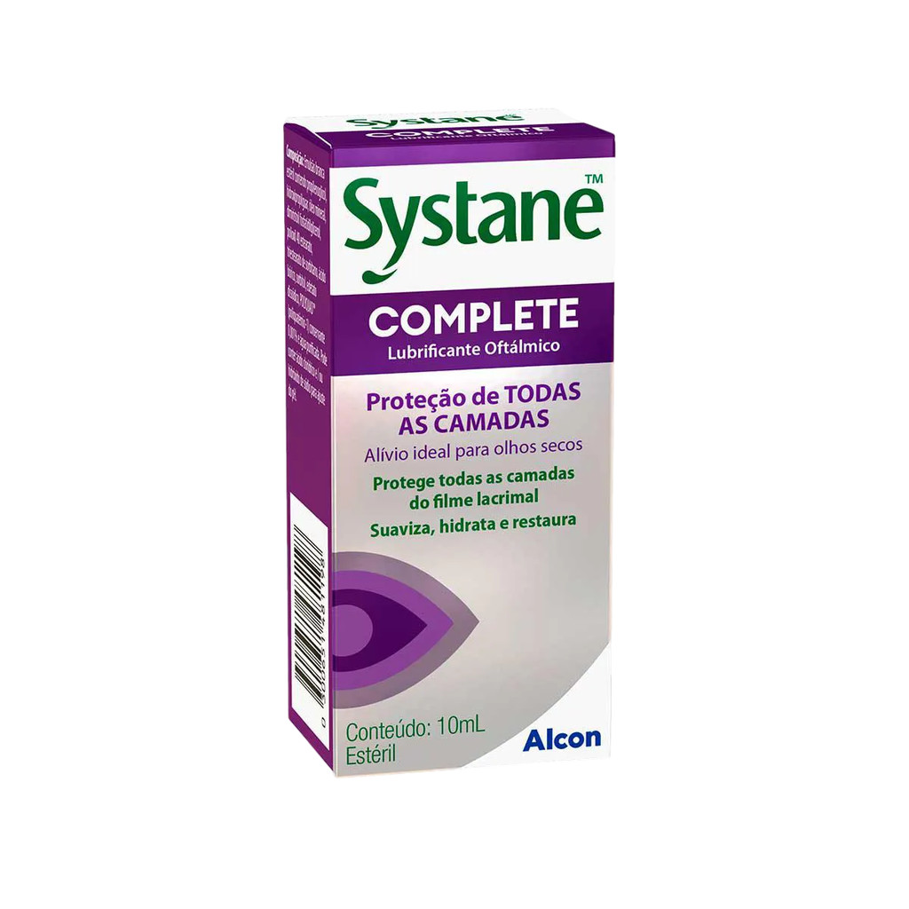 Lubrificante Oftálmico Systane Complete 10ml - Alcon