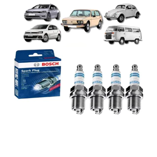 Jogo Vela Ignição VW Brasilia Fusca Variant Kombi Bosch SP11