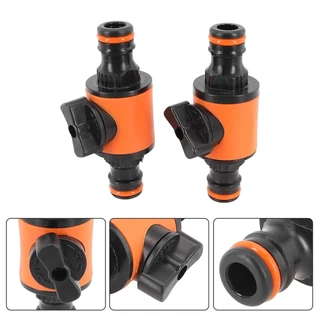 Envio Rápido ❤️ 2PC Torneira De Mangueira Fechamento Da Válvula De Encaixe Do Jardim