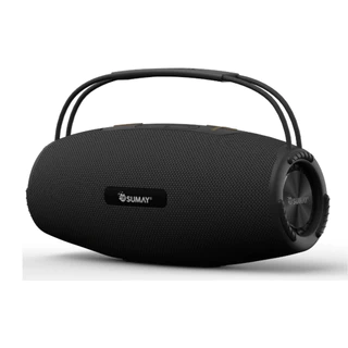 Caixa de Som Portátil Moonbox 60W Bivolt Preta Sumay