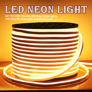 Fita LED Neon À Prova D'água 220v 8mm Vem Com Um Plugue Para Decoração De Quartos De Dormir