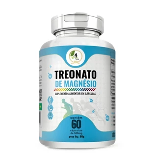 Treonato De Magnésio 500mg - 60 Cápsulas - Fits Life