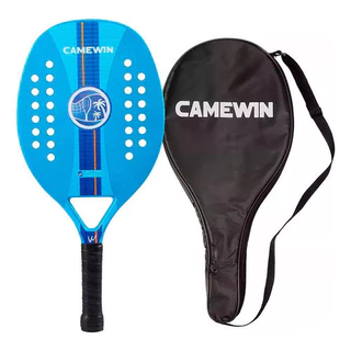 Raquete Beach Tennis Carbono Camewin Cores Modelos + Estojo