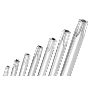 KIT JOGO C/07 PEÇAS CHAVE TORX "L" T-10 A T-40 EDA 8QG