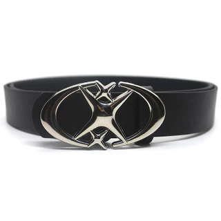Punk Moon Star Buckle Belt Design Cross Metal Vintage Gótico Homens Mulheres Y2k Cinto Pu Couro Cintura Jeans Calças Decorativas Cinto