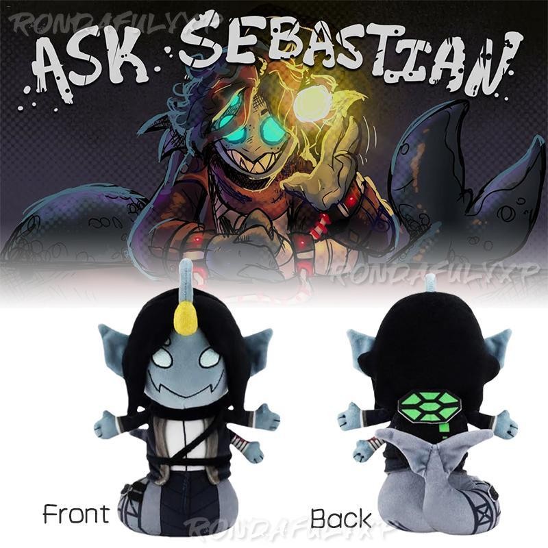 Roblox Pressão Sebastian Solace Plush Boneca De Pelúcia Personagem De Jogo caeudeybr