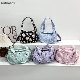 [Sanrio Hello Kitty Pompom Purin Pochacco My Melody Kuromi Sacos De Viagem De Corpo Cruzado Casual Cute Cartoon Bolsas Ombro Presentes Meninas COD