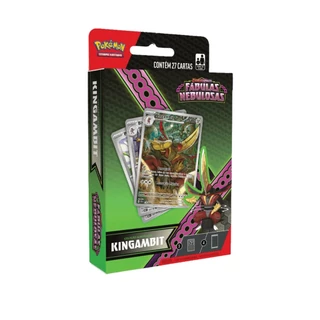 Coleção Ilustração Kingambit Copag 27 Cartas Pokemon EV6.5