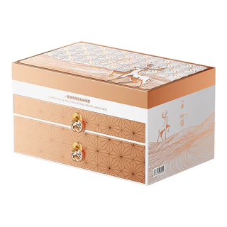 Yilu Zhenqing Maquiagem Conjunto de maquiagem Yilu Zhenqing Caixa de maquiagem de beleza Caixa de maquiagem para o Dia dos Namorados Chinês Cosméticos para iniciantes Caixa de maquiagem completa