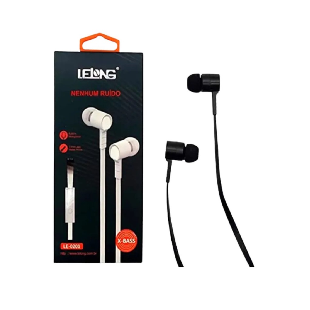 Fone De Ouvido Sem Ruído Lelong | Shopee Brasil
