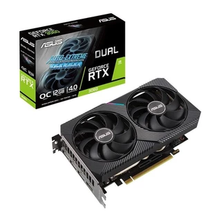 Placa de Video Asus GeForce RTX 3060 OC 12GB GDDR6 Dual 192-bit, DUAL-RTX3060-O12G-V2