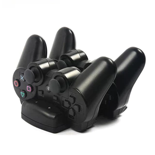 Estação De Carregamento Do Carregador usb Preto Para playstation 3 ps3