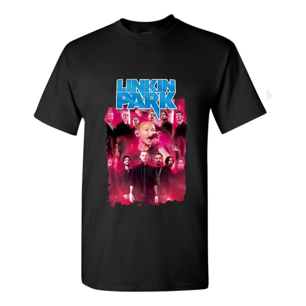 Camiseta Plus Oversized Streetwear Rock Linkin Park Metal 04
