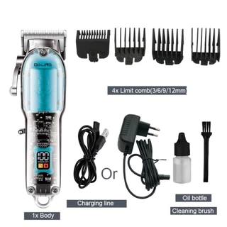 Máquina De Cortar Cabelo Sem Fio Profissional Daling em Oferta na Shopee