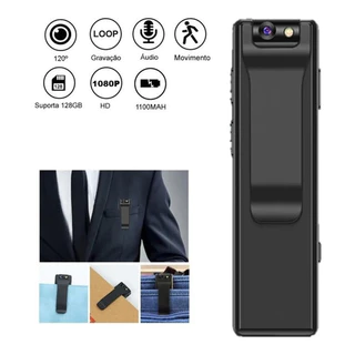 Mini Câmera Secreta Sem Fio Bateria HD 1080p Bateria 1100mAh 90° A3 em Oferta na Shopee