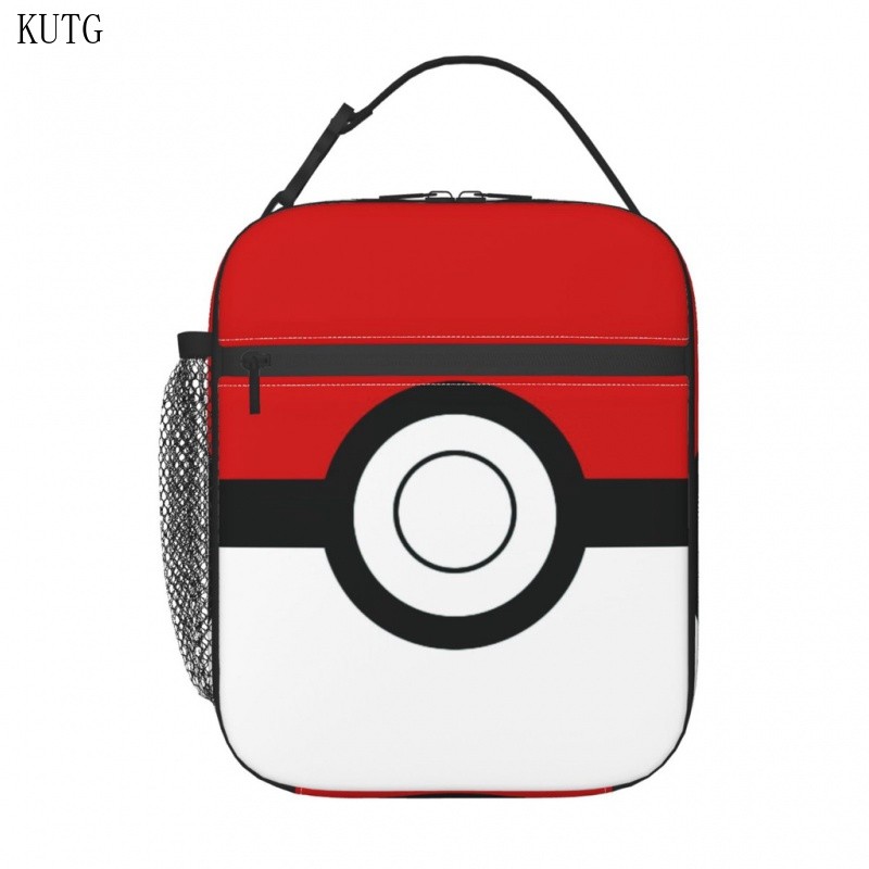 Pokemon Pikachu Crianças Lunch Box Isolado Saco Cooler Back To School