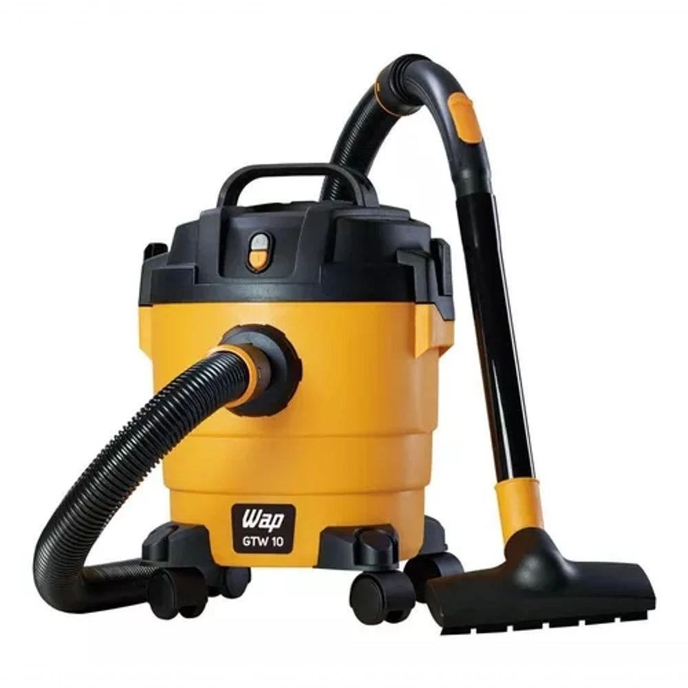 Aspirador de Pó e Água WAP GTW 10 1400W 10 Litros Amarelo e Preto