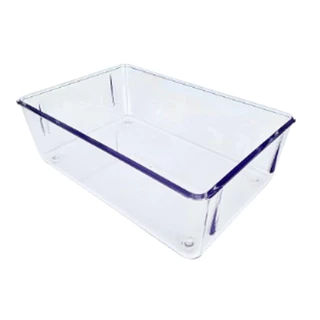 8 Organizadores Modular Empilhável 11,5x17x5,5 Transparente