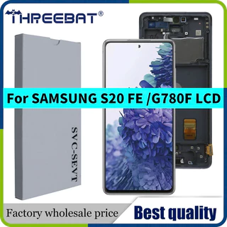 SUPER AMOLED Para Samsung S20 Fan Edition G780F G780G G781B S20 FE 5G S20 Lite Display LCD Tela De Toque