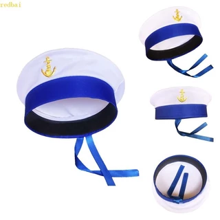 Chapéu Marinheiro redbai , Marinho Da Marinha , Fantasia Capitão , Masculino Iate , Engraçado