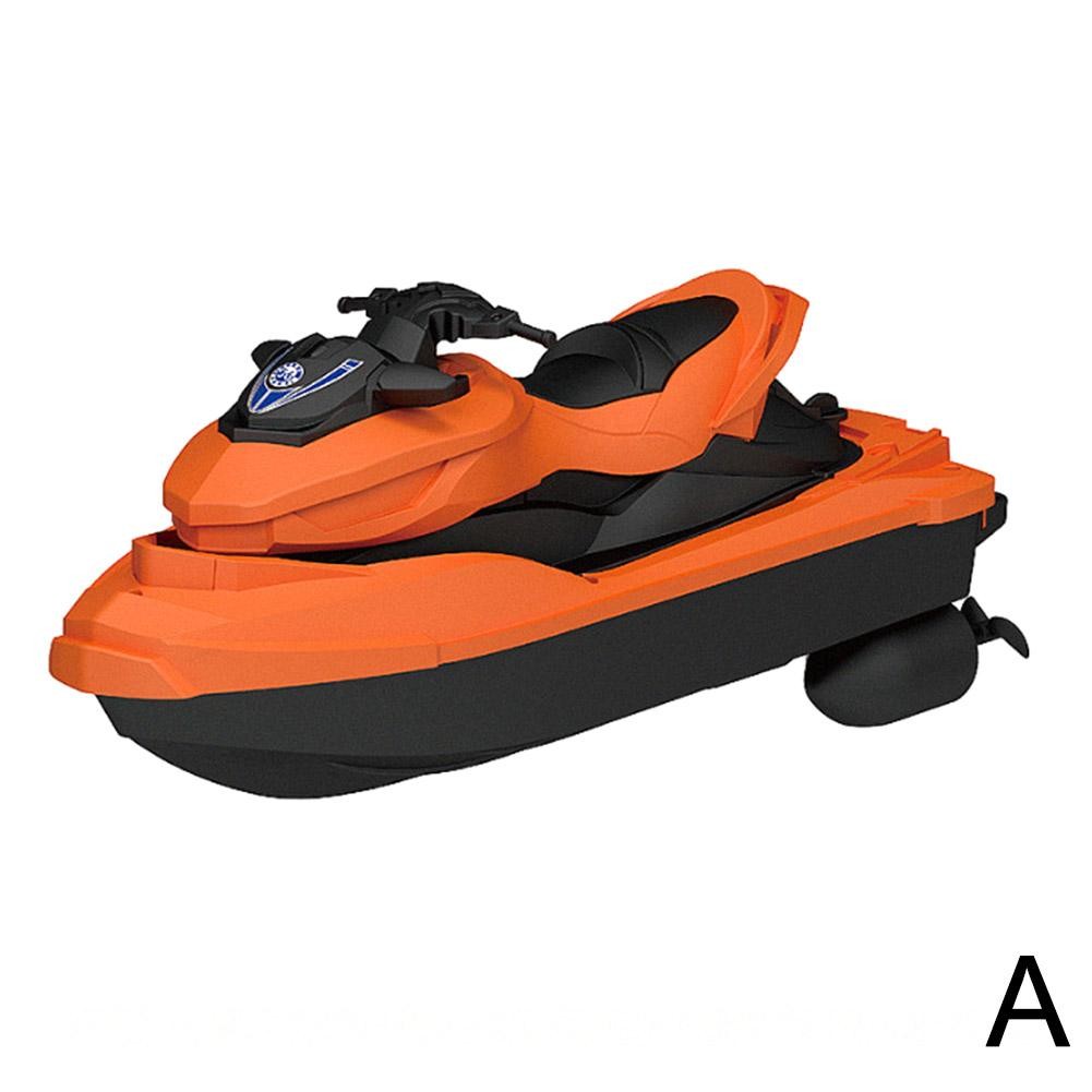Barco De Controle Remoto De Alta Velocidade Jet Ski Mini A Motor ...