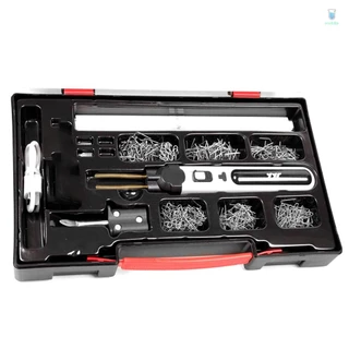 Portátil Plástico Máquina De Solda Painel Crack Reparação Kit Corte Térmico Grampeador Quente Buraco Conjunto Ferramenta