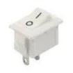 10 Unidades Mini Chave Gangorra KCD11-101 2T 3A/250V Branca 2 Posições Chave Gangorra 2 posições White