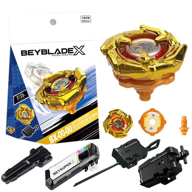 Gyro X BX00-00 Dranzer Spiral BX00-1 Bey Xtreme Com Lançador Led