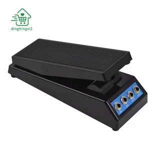 Pedal De Volume De Guitarra Profissional/Som Wah Clássico Mono/Canal Duplo 6.35mm Entrada/Saída