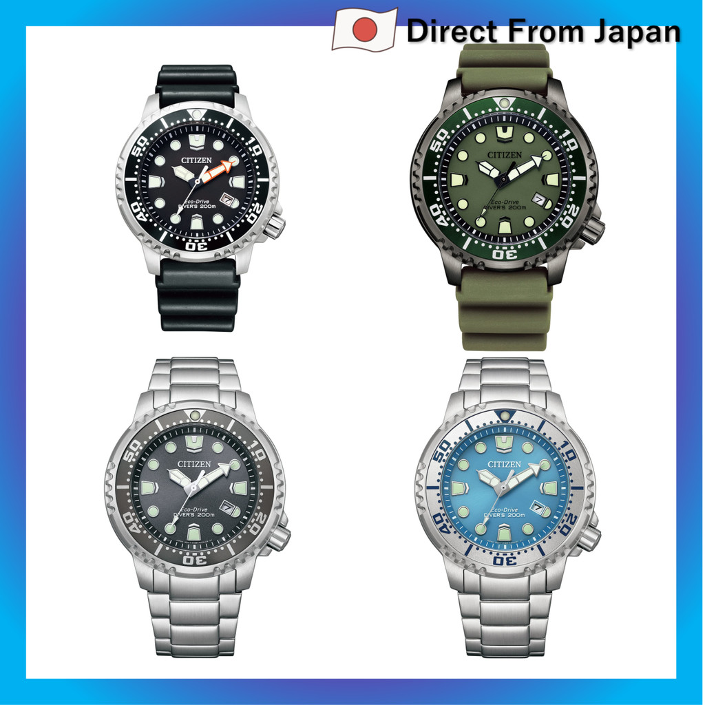 Relógio de Mergulho Citizen Promaster, à prova d'água, Eco-Drive
