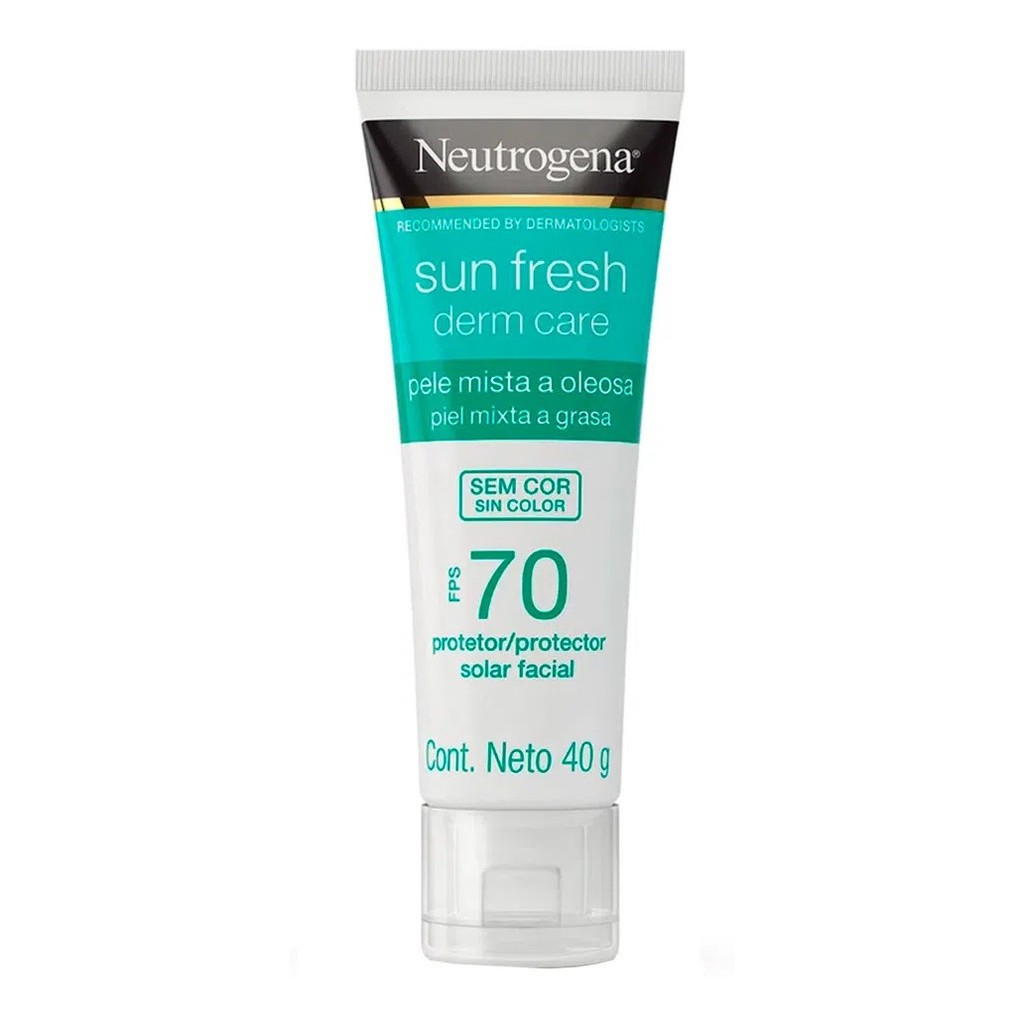 Neutrogena Protetor Solar Sunfresh Dermcare Facial Fps70 40g | Shopee ...