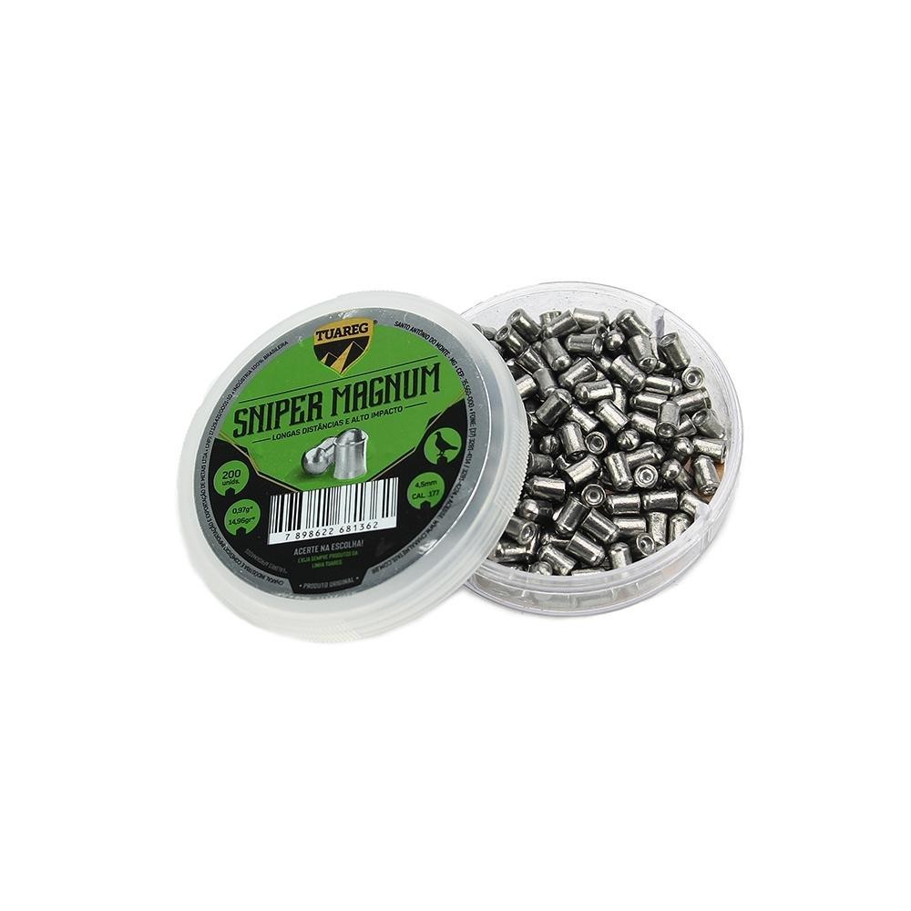 Chumbinho De Pressão Tuareg Premium Sniper Magnum 4,5mm